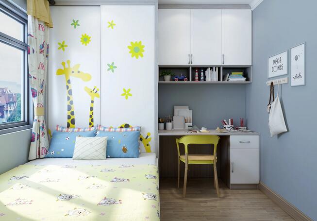 兒童房裝修5個細節(jié)，讓小孩健康快樂成長